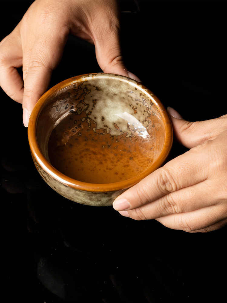 Handmade Rice Bowl Household Ceramic Creative Kiln Baked Tableware